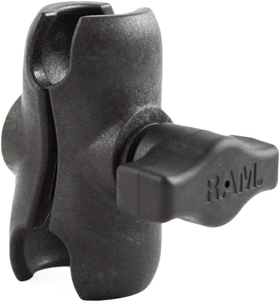 RAM MOUNTS Short Double Socket Arm for B Size 1" Ball Mount